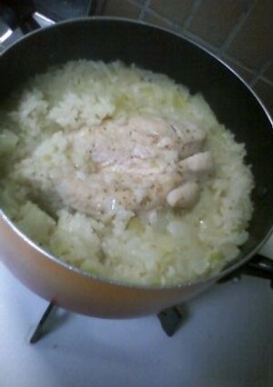 お鍋でチキンピラフ☆-レシピのメイン写真