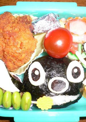 スティッチおにぎり弁当（キャラ弁）-レシピのメイン写真