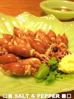 ***ほたるいか★ポン酢生姜***-レシピのメイン写真