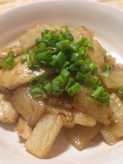 ☆鶏胸肉と山芋のほっくり炒め☆-レシピのメイン写真