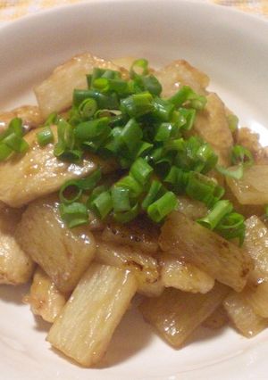 ☆鶏胸肉と山芋のほっくり炒め☆-レシピのメイン写真