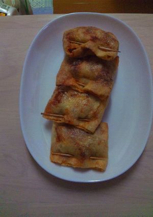 油揚げとキムチ納豆の包み焼き-レシピのメイン写真