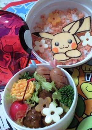 キャラ弁　ピカチュウ-レシピのメイン写真