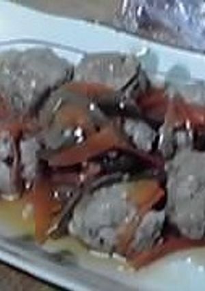 ふわふわ肉団子の熟甘酢あんかけ-レシピのメイン写真