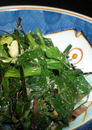 ほうれん草♪のりわさび和え-レシピのメイン写真