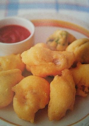 鶏むね肉で！ふわふわ☆ﾁｷﾝﾌﾘｯﾀｰ-レシピのメイン写真