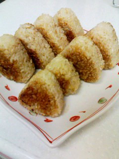 キレイだょ!!焼きおにぎりサン-レシピのメイン写真