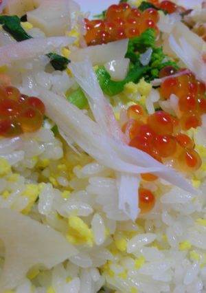 彩り♬ちらし寿司with菜の花-レシピのメイン写真