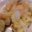 揚げ豆腐と鶏のグレープフルーツがけ