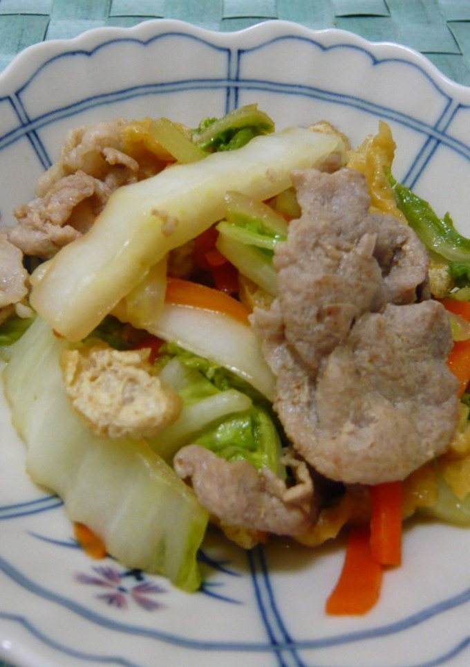 豚肉と白菜の炒め煮-レシピのメイン写真