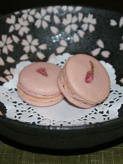 桜のマカロン-レシピのメイン写真