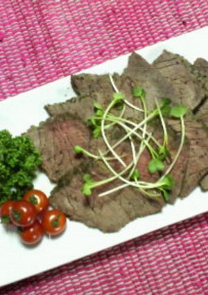 ｵｰﾌﾞﾝ☆簡単ﾛｰｽﾄﾋﾞｰﾌつけ汁も-レシピのメイン写真