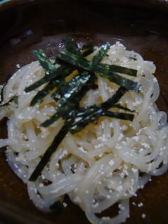 しらたきのたらこ炒め-レシピのメイン写真