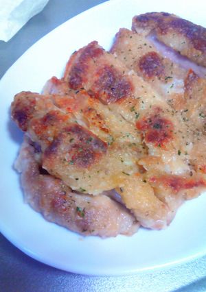 簡単メインに☆もも肉のソテー♪-レシピのメイン写真