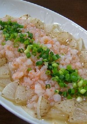 焼きダイコンのエビあんかけ-レシピのメイン写真
