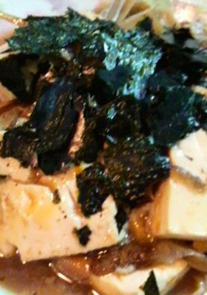 簡単すぎる!?豆腐の柳川風-レシピのメイン写真