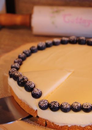 真っ白ふわふわ～☆レアチーズケーキ-レシピのメイン写真