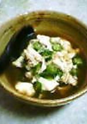 オクラと豆腐のあんかけ風-レシピのメイン写真