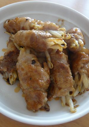 コクうま♪もやしの肉巻き照り焼きソース★-レシピのメイン写真