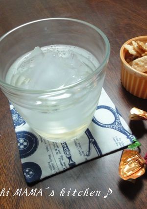 飲みやすい❤辛口梅酒のサイダー割り-レシピのメイン写真