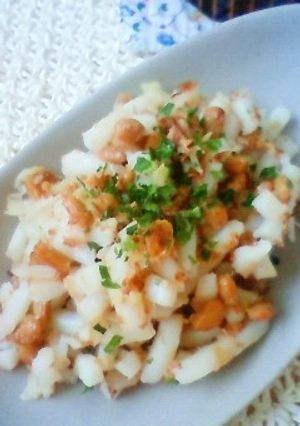 離乳食手づかみ☆納豆焼きうどん-レシピのメイン写真