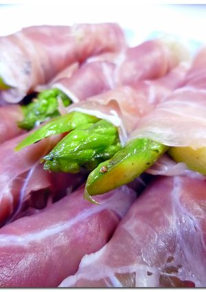 アスパラのバター炒め♪生ハム巻き♪-レシピのメイン写真