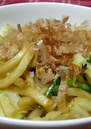 ごま油香るオイスター焼きうどん-レシピのメイン写真
