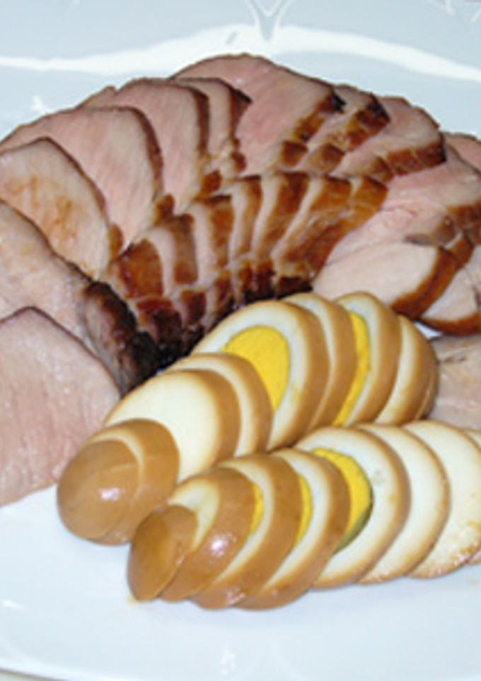 我が家の焼き豚、煮卵付き！-レシピのメイン写真