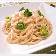 รูปของ ずぼらさんの明太クリームパスタ*