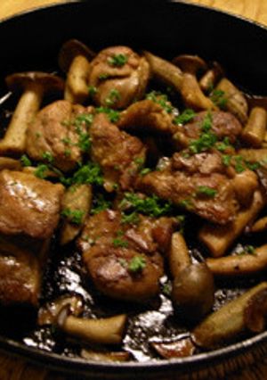 鶏とゴボウのバルサミコ炒め煮-レシピのメイン写真