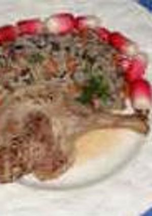 鶏もも肉のフライパン焼き　リゾット添え-レシピのメイン写真
