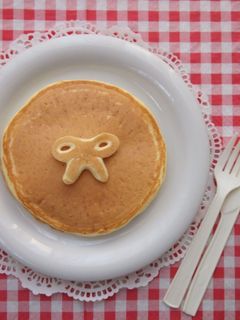 ◆りぼんホットケーキ◆-レシピのメイン写真