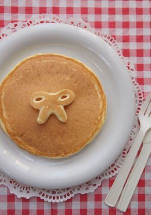 ◆りぼんホットケーキ◆-レシピのメイン写真