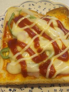 ちゃちゃっと!簡単ピザトースト-レシピのメイン写真
