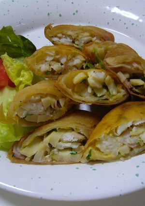 ☆白身魚の delicious 春巻き☆-レシピのメイン写真