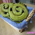 和♡黒豆入り♫抹茶シナモンロール❤