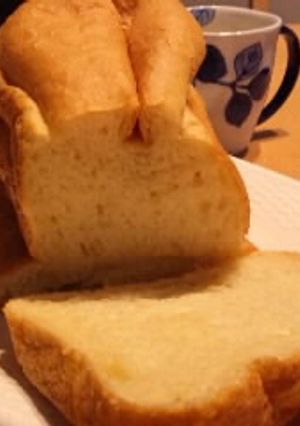 しっとりふわっ❤ HB生クリーム食パン-レシピのメイン写真
