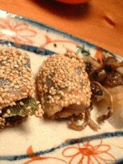 秋刀魚の梅しそ巻き-レシピのメイン写真