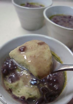 鍋を使わないで、とろりん抹茶プリン-レシピのメイン写真