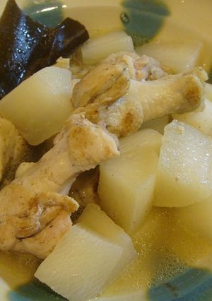 鶏と大根の塩煮☆簡単シンプルで美味！-レシピのメイン写真
