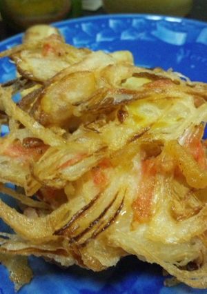 シンプル！長ネギのかき揚げ-レシピのメイン写真