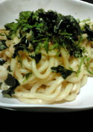 簡単!!明太子(たらこ)うどん-レシピのメイン写真