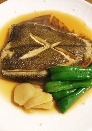 簡単早い☆煮崩れしない　かれいの煮つけ-レシピのメイン写真