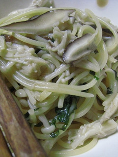 簡単☆きのこと大葉の和風パスタ-レシピのメイン写真