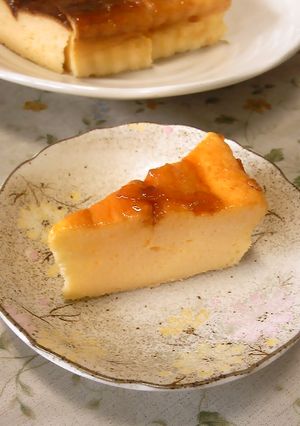 簡単濃厚スフレチーズケーキ-レシピのメイン写真