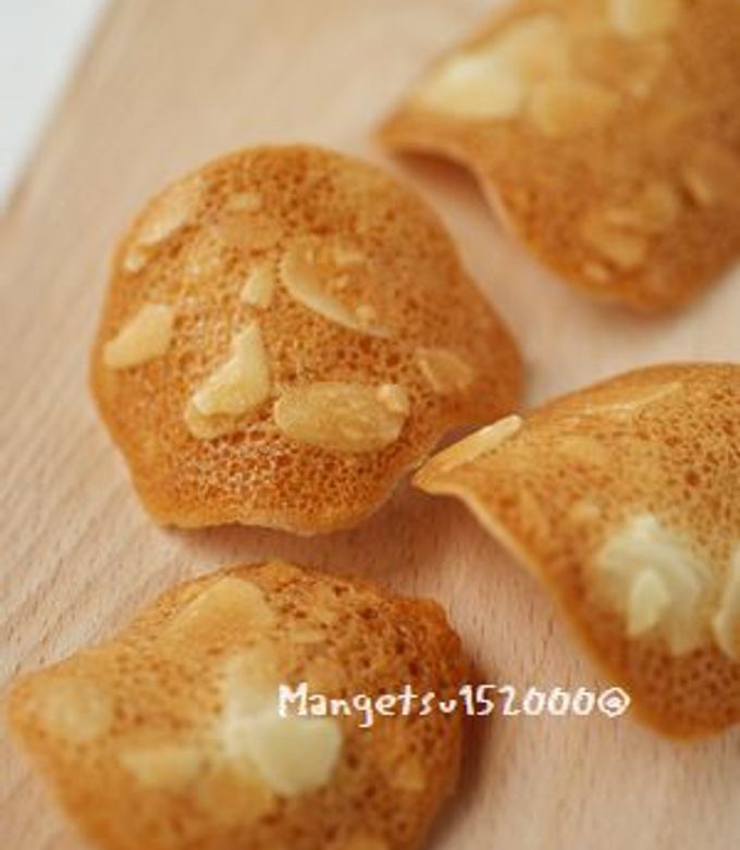 卵白1個分で作る***チュイル***-レシピのメイン写真