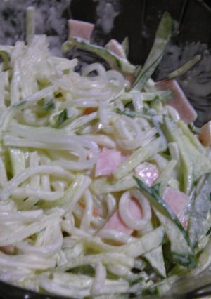 マロニーが余ったら・・・マロニーサラダ♪-レシピのメイン写真