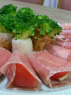 生ハムのチーズトマト-レシピのメイン写真