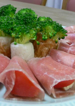 生ハムのチーズトマト-レシピのメイン写真