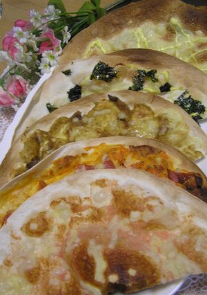 トルティーヤdeクリスピーPIZZA♡休日♪ランチに♫-レシピのメイン写真